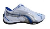 Tênis Puma Dri Branco E Azul Mod:10061