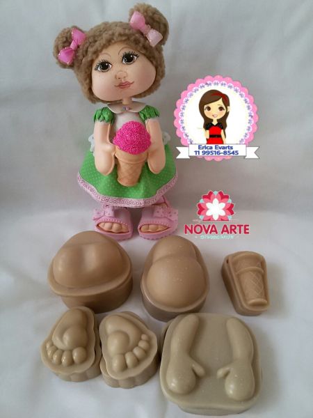 Kit fofucha Sarinha