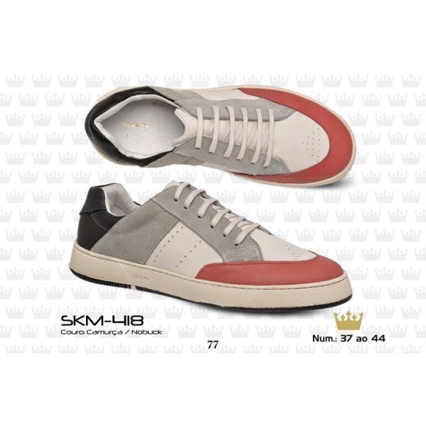 TENIS OSKLEN SOHO COURO CAMURÇA / NOBUCK