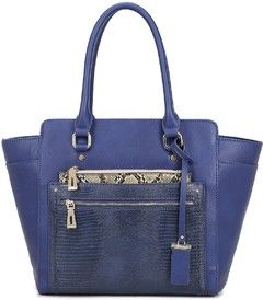 BS1059 - Bolsa Grande Davinci + Bolsinha de mão - MARINHO