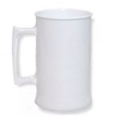 CANECA DE ACRÍLICO BRANCA OU TRANSPARENTE 430ml.