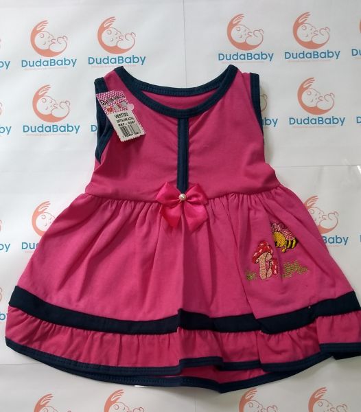 Vestido sem manga Abelha - Tam. P