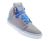 TÊNIS ADIDAS EXTABALL PRO CANO MÉDIO GRAFITE E AZUL