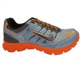 Tênis Nike Air Grafite e Laranja MOD:11692