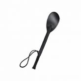 Chibata Média em Couro Preto - 30cm