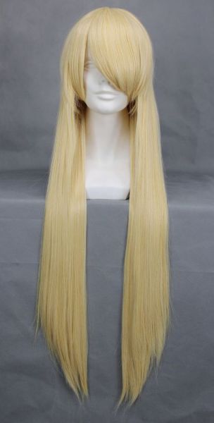 peruca loira 80 cm
