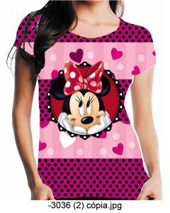 T-Shirt Blusa Feminina P M G