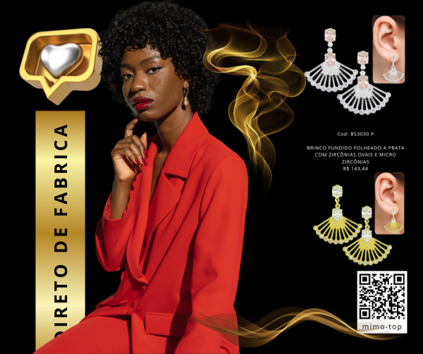 SemiJóias folheados Top