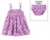Vestido Alcinha Geo Print Lilas