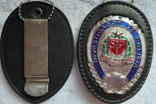 DISTINTIVO INVESTIGADOR DE POLICIA CIVIL SP