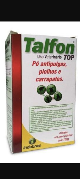INSETICIDA TALFON TOP , piolhicida / pulguicida / carrapaticida 100g