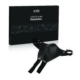 Saqueira Fio Dental Masculino Jockstrap na cor Preta