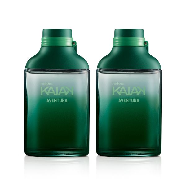 Kit Kaiak Aventura colônia masculino 2x100ml