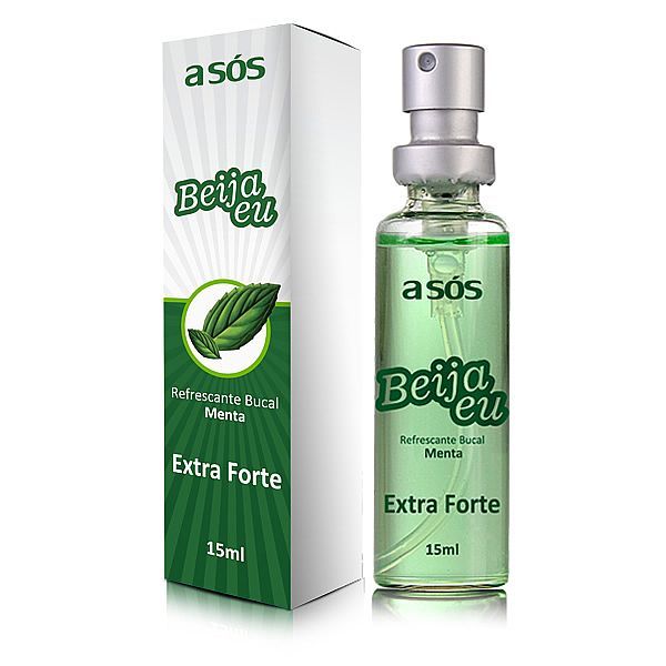 Refrescante Bucal Beija Eu Menta Extra Forte Spray - 15ml