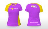 Blusa Feminina Baby Look "Eu Amo Correr"