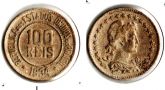 V088-1 100 Réis 1934 - Tiragem 3.614.000 - Ótimo estado