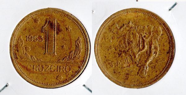 BX234 - 1 Cruzeiro 1953 - 5.195.000