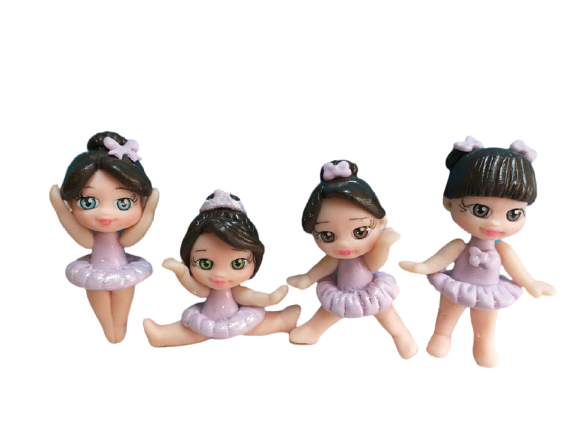 Kit mini bailarinas com olhos 485 PP ( BL 0304 )