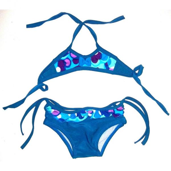 Moda praia: Biquíni infantil. Frete grátis.