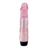 Penis em Jelly Com Vibro 20 X 4Cm