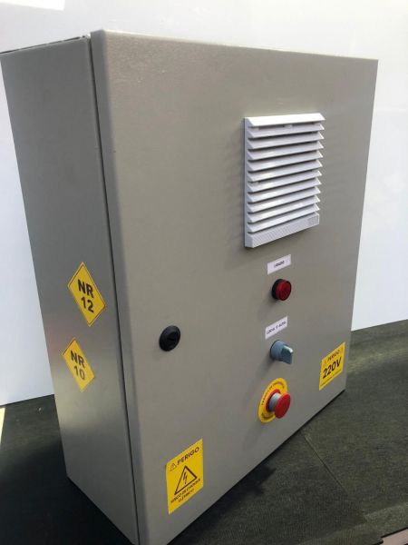 Chave de Partida Estrela-Triângulo Caixa Metal  25,00CV Trifásico - 220VCA