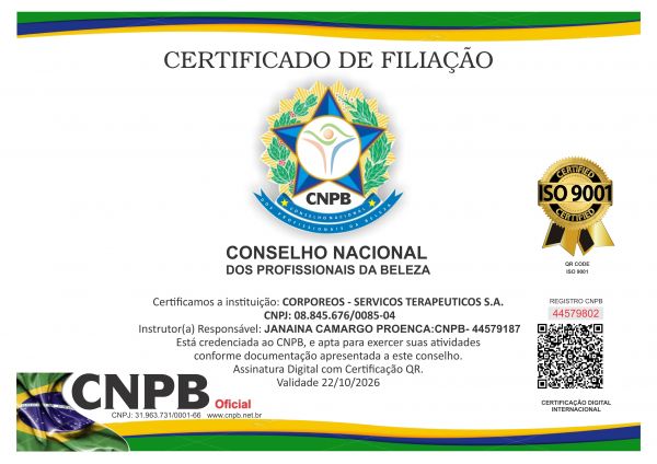CORPOREOS - SERVICOS TERAPEUTICOS S.A.