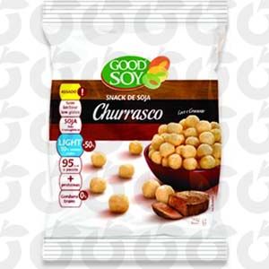 Snacks de Soja Sabor Churrasco 25 Gramas Good Soy