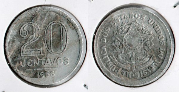 BX263/2 - 0,20 1956 - 6.716.000 - Aluminio