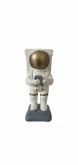 Decoração em Resina, Suporte de Celular Astronauta Detalhes Dourado