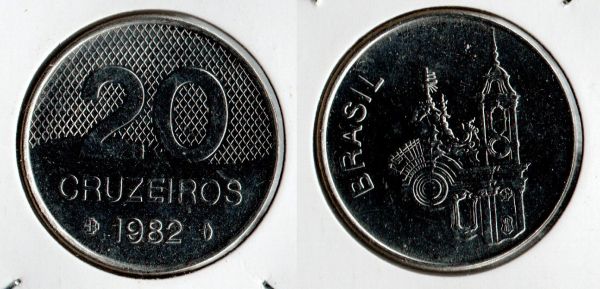 V374 - 100  cruzeiros 1985