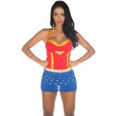 KIT FANTASIA CLÁSSICA MULHER MARAVILHA PIMENTA SEXY