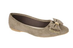 SAPATILHA BICO FINO RATINHO BEGE