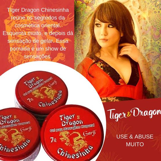 EXCITANTE FEMININO TIGER DRAGON CHINESINHA 7G