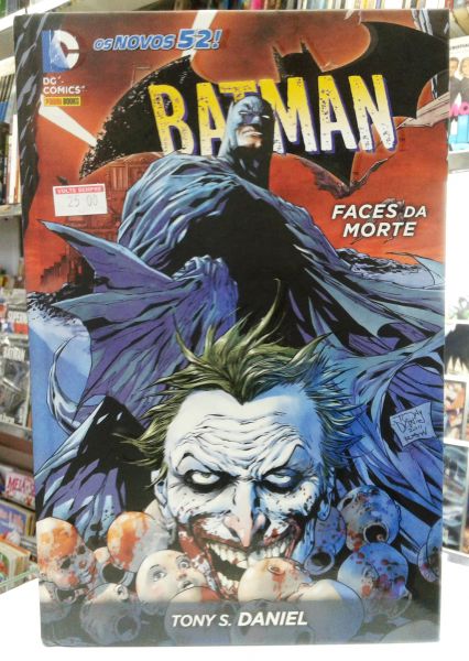 BATMAN FACES DA MORTE DC COMICS