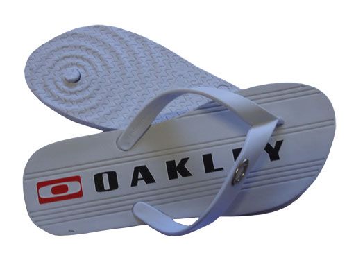 Chinelo Oakley Branco MOD:30108 [replica]