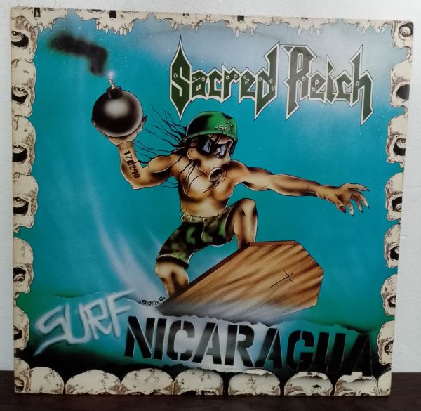 Sacred Reich - "Surf Nicaragua" LP Nacional!!!!