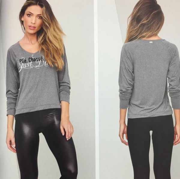 Blusa manga longa