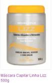 Linha Lizz MAascara Capilar