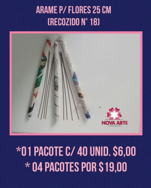 Arame 18 (4 pacotes )