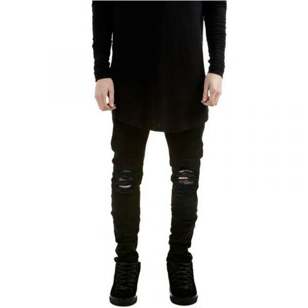 Calça Skinny Jeans Rasgada (IMPORTADO)