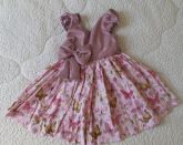 Vestido Rose ( Borboletas )