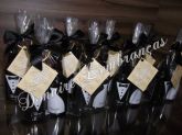 Kit Par de Mini Vinhos Personalizados com Tags