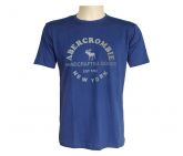 Camisa Abercrombie & Fitch Azul Marinho MOD:76858 [1ª Linha]