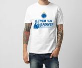 Camisetas "O trem vai ferver" CRUZEIRO