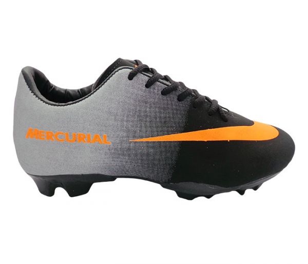 Chuteira Nike Mercurial Preto e Prata MOD:11597