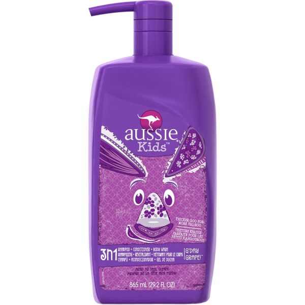 KIDS G’DAY GRAPE 3N1 SHAMPOO, CONDITIONER, BODY WASH
