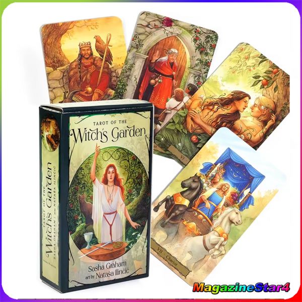 Tarô do Jardim da Bruxa - Tarot of the Witchs Garden - 78 cartas de baralho