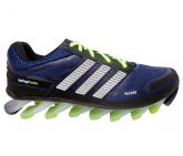 Tênis Adidas Springblade Azul Marinho e Verde 11342
