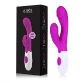 Vibrador Multivelocidade New Man Waving Clitoriano - Rosa