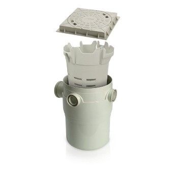 CAIXA GORDURA AMANCO C/CESTO E TAMPA DN300